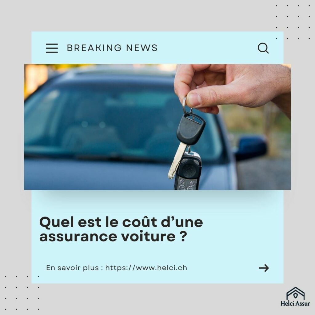 Quel est le coût d'une assurance voiture