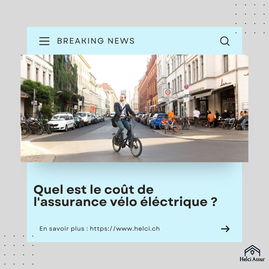 Quel est le coût de l'assurance vélo éléctrique