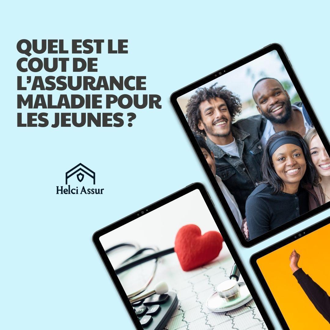 QUEL ESTLE COUT DE L'ASSURANCE MALADIE POUR LES JEUNES?