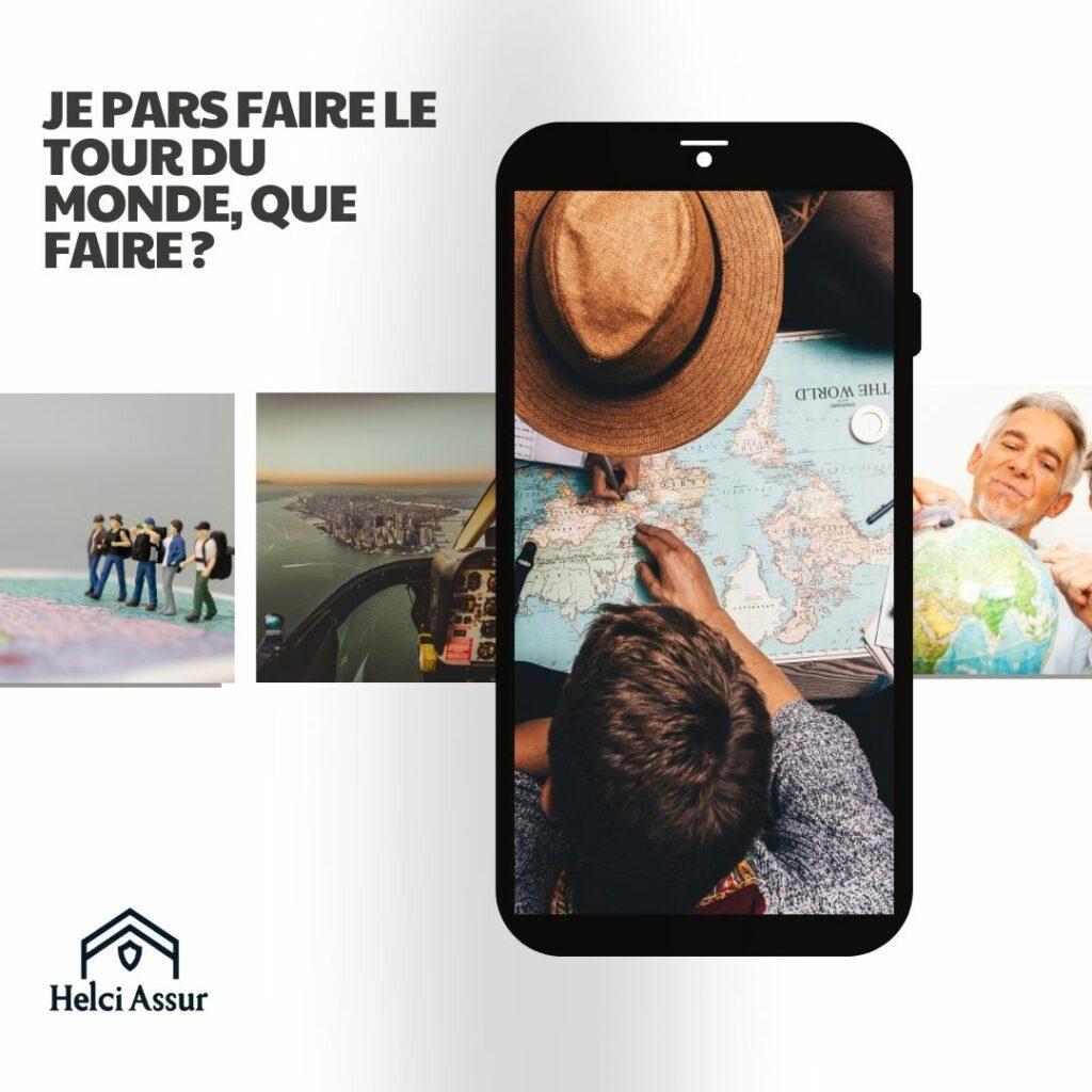 JE PARS FAIRELE TOURDU MONDE, QUE FAIRE?