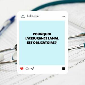 POURQUOI L'ASSURANCE LAMAL EST OBLIGATOIRE?